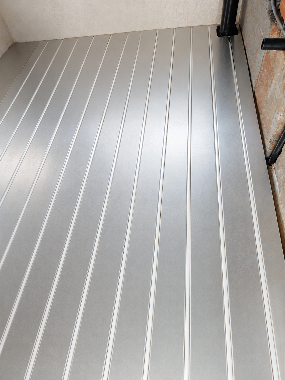 Underfloor heating and plumbing installation
